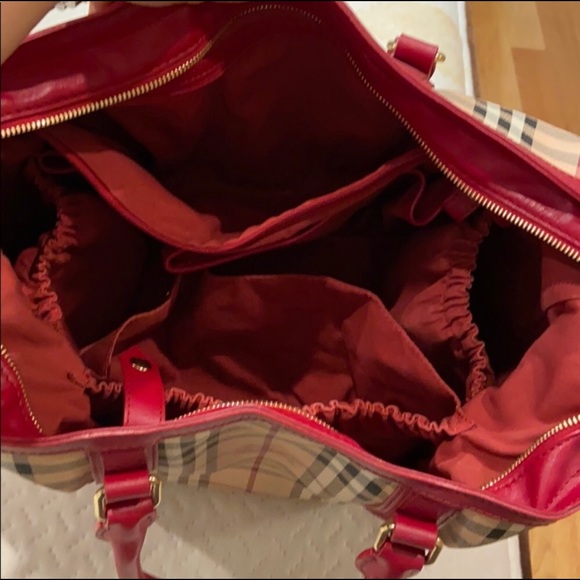 Authentic Burberry Diaper Bag - Picture 2 of 8